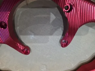 Mango pasajero Yamaha rojo