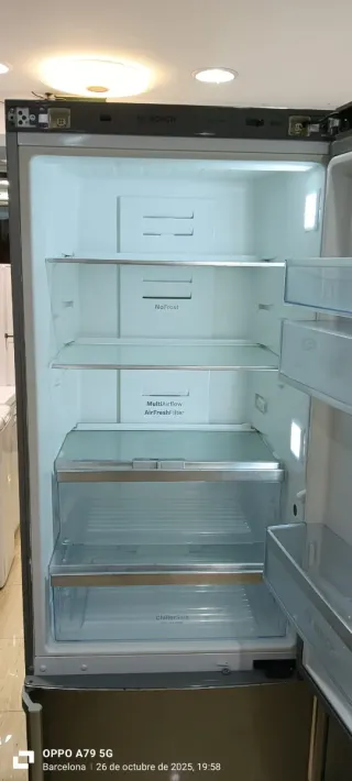 NEVERA COMBI BOSCH NO FROST ENERGÍA A+
