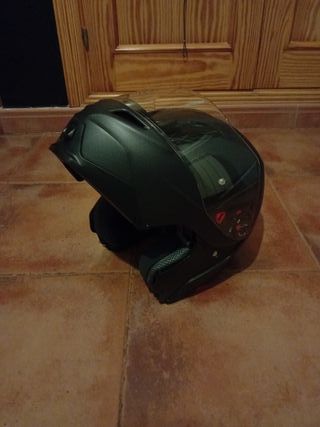 Casco de moto negro MDS talla XS