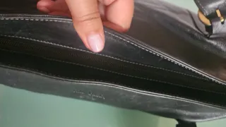 Bolso Pierre Cardin Piel Negro Nuevo