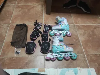 Patines sulifeel ajustables talla de 32 a 35  y pr