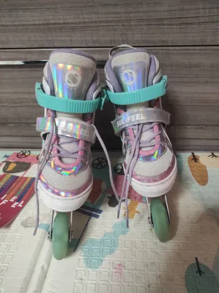 Patines sulifeel ajustables talla de 32 a 35  y pr