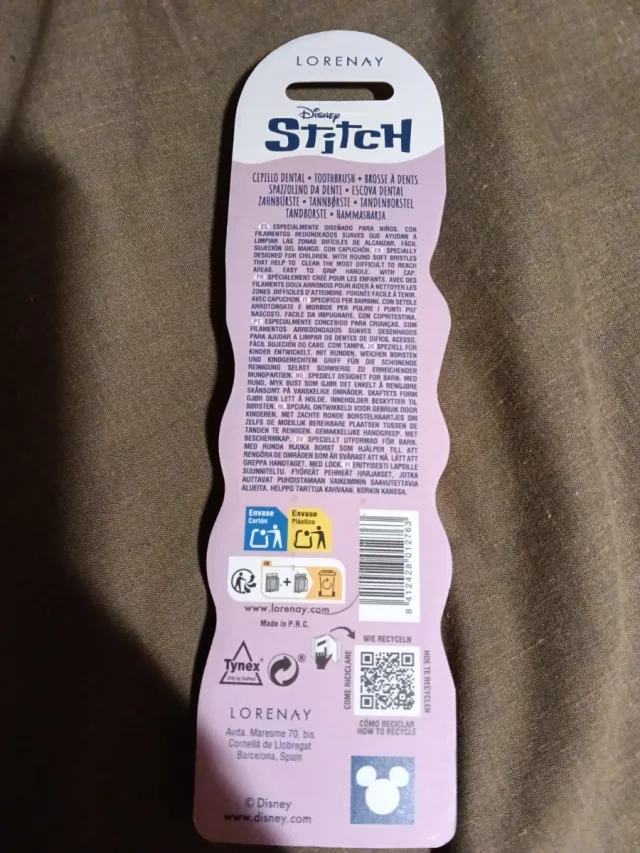 Cepillo de dientes Lilo y Stitch Disney