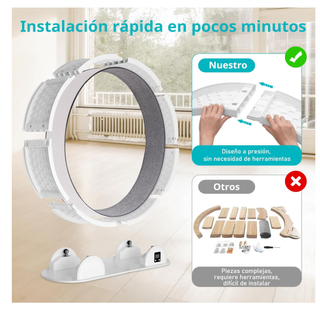 Rueda Ejercicio Gatos Antideslizante