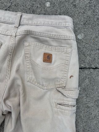 Pantaloni Carhartt Beige Usati VINTAGE RARI