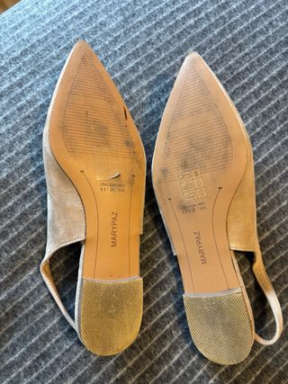 Bailarina destalonada Marypaz beige talla 39