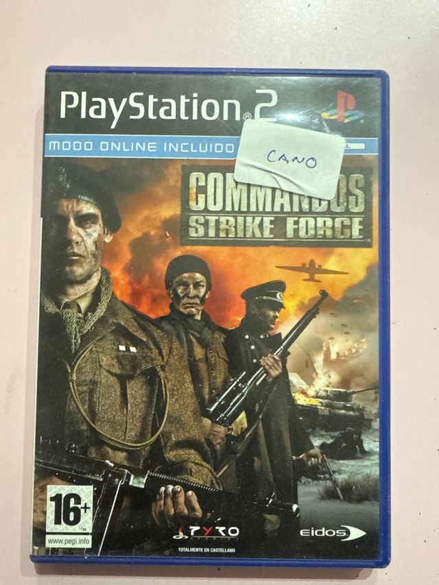 Commandos Strike Force PS2