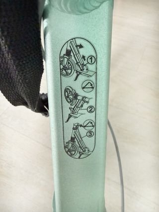 Patinete Oxelo Town 9 EF Menta Plegable