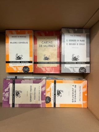 Colección Austral - Lote +15 libros clásicos