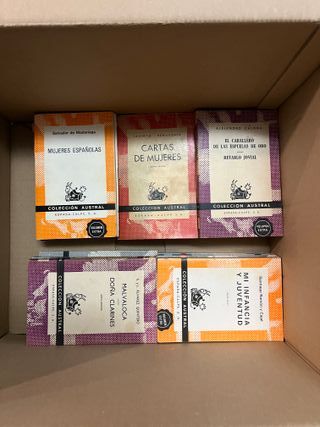 Colección Austral - Lote +15 libros clásicos