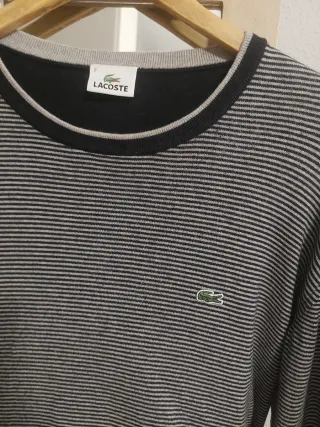 Jersey Lacoste Rayas Talla XXL