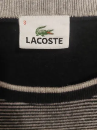 Jersey Lacoste Rayas Talla XXL