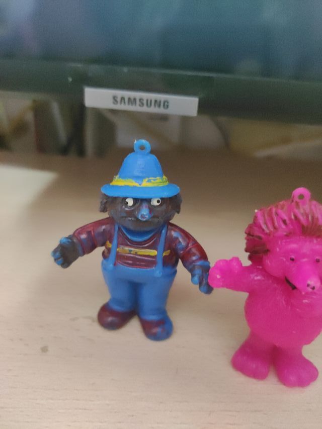 Espinete y Don Pimpon Barrio Sesamo Muñecos. 