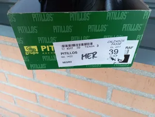 Zapatos Pitillos Mujer Talla 39 Negro