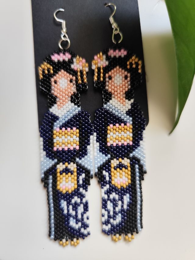 Pendientes Geisha