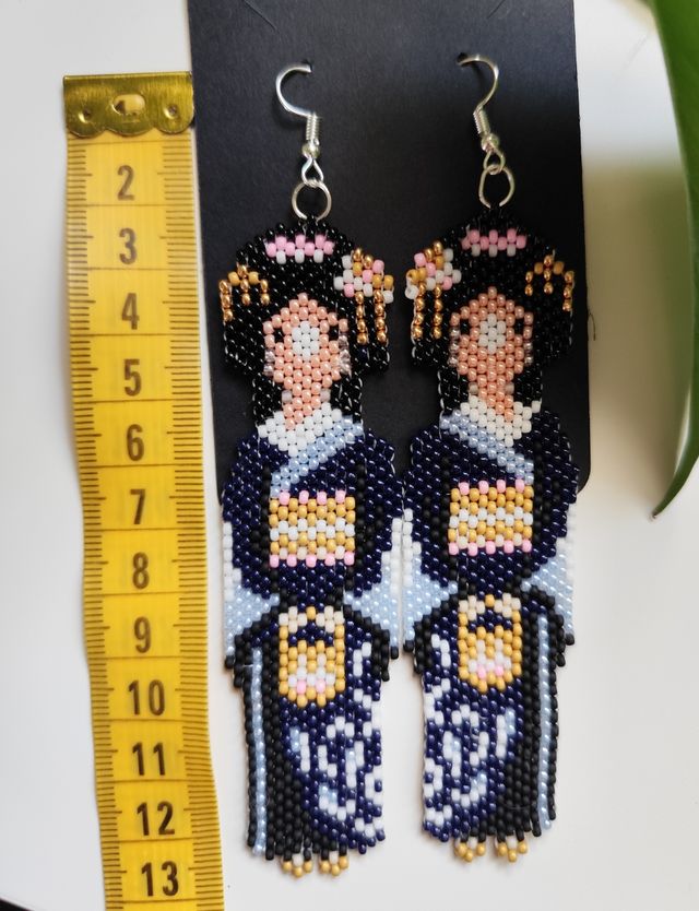 Pendientes Geisha