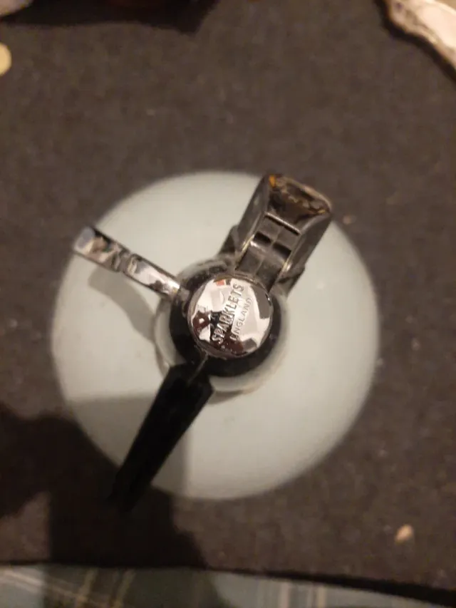 Sifón inglés antiguo