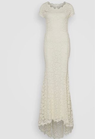 Abito da sposa Rosemunde pizzo bianco Tg M