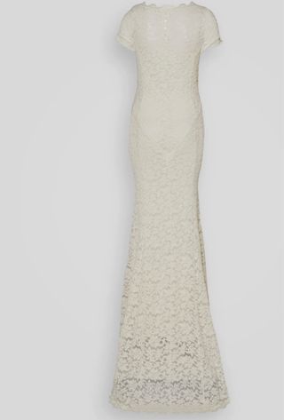 Abito da sposa Rosemunde pizzo bianco Tg M