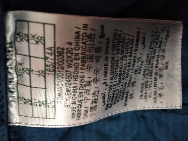 Pantaloni Guess Uomo Blu