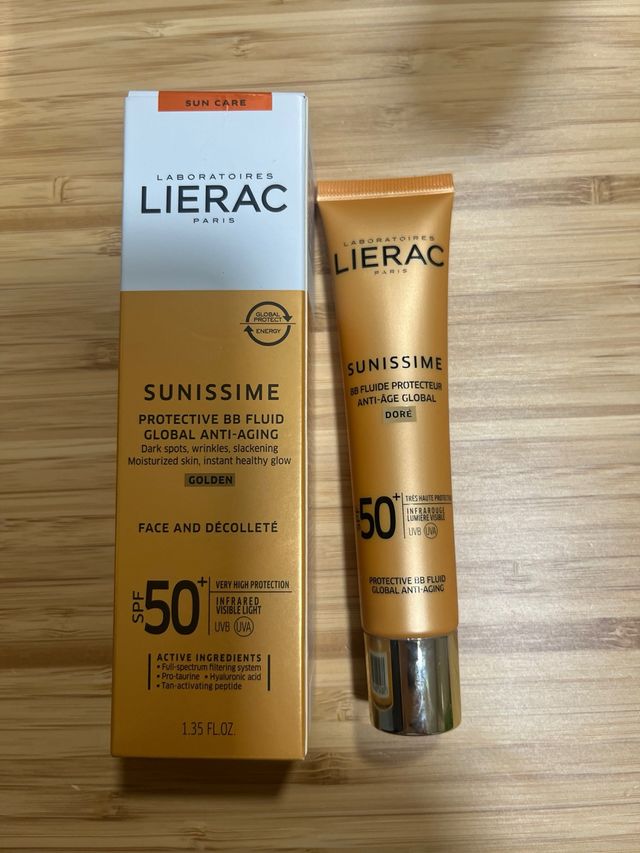 Lierac Sunissime BB Fluido Protector Dorado SPF50