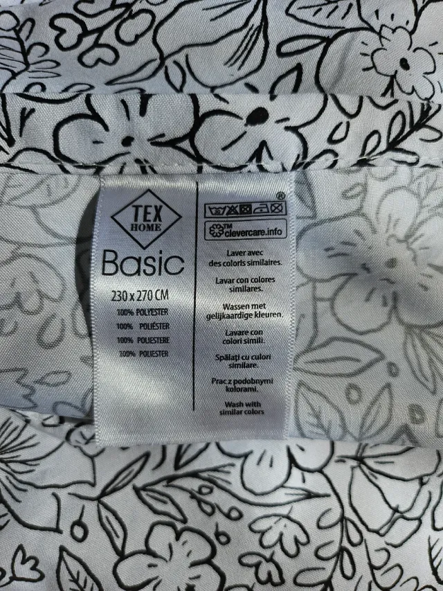 Juego Sábanas Cama 135cm Estampado Floral