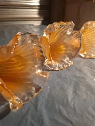 Paralume vintage vetro arancione 15€ a pezzo