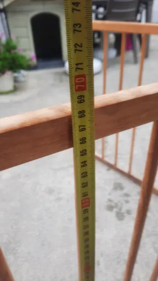 Parque infantil madera plegable