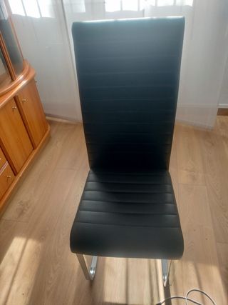 Silla de comedor moderna