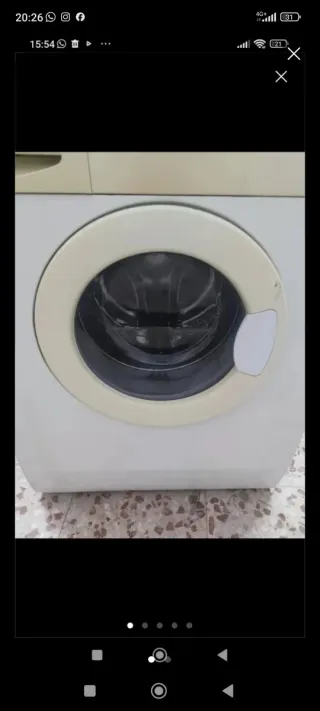 Lavadora Aspes para piezas o chatarra la regalo