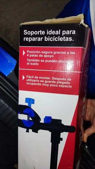 Soporte para revisión y reparación de bicicleta