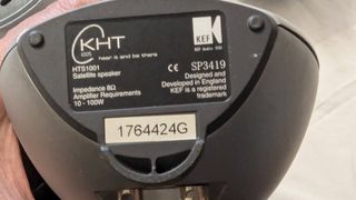 Altavoces KEF HTS2001 + KHT1005