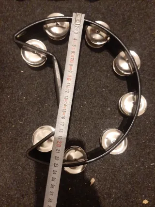 Lote instrumentos musicales madera y metal