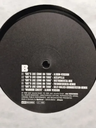 Vinilo Rap Buddha Monk - Got's Like Come On Thru