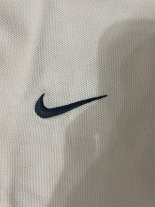 Polo Nike Tenis Niño Blanco