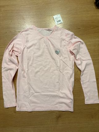 Camiseta rosa t.15-16 sin estrenar
