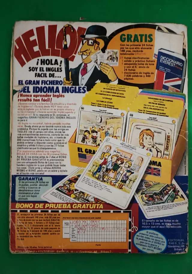 Album cromos Comando G fher 1980