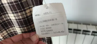 Vestido sin mangas, de cuadros