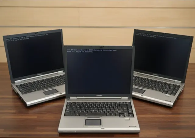 3 portátiles Toshiba Tecra PTM50E - Para piezas