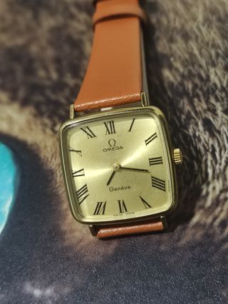 Omega De Ville Quartz Reloj Dorado