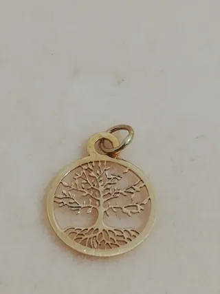 Colgante Árbol de la Vida Oro 18k