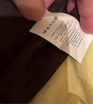 Conjunto Seda Roberto Verino Marrón chocolate