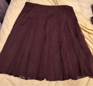 Conjunto Seda Roberto Verino Marrón chocolate