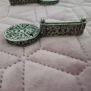 Set 8 poggia coltelli Art Decò