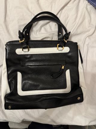 Bolso Escada azul y multicolor