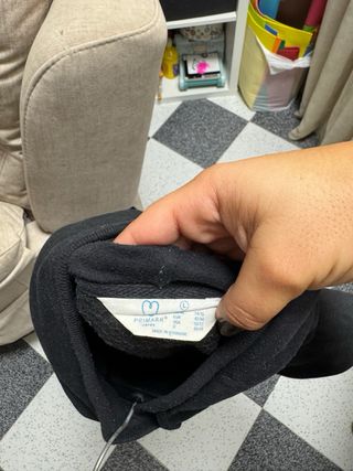 Sudadera con capucha negra mujer