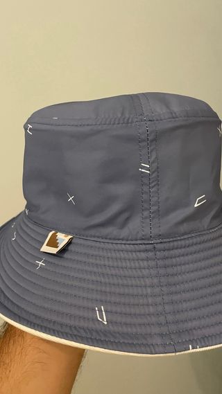 Cappello pescatore uomo double-face