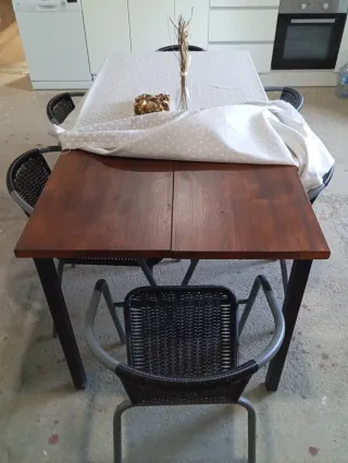 Mesa y Sillas Terraza