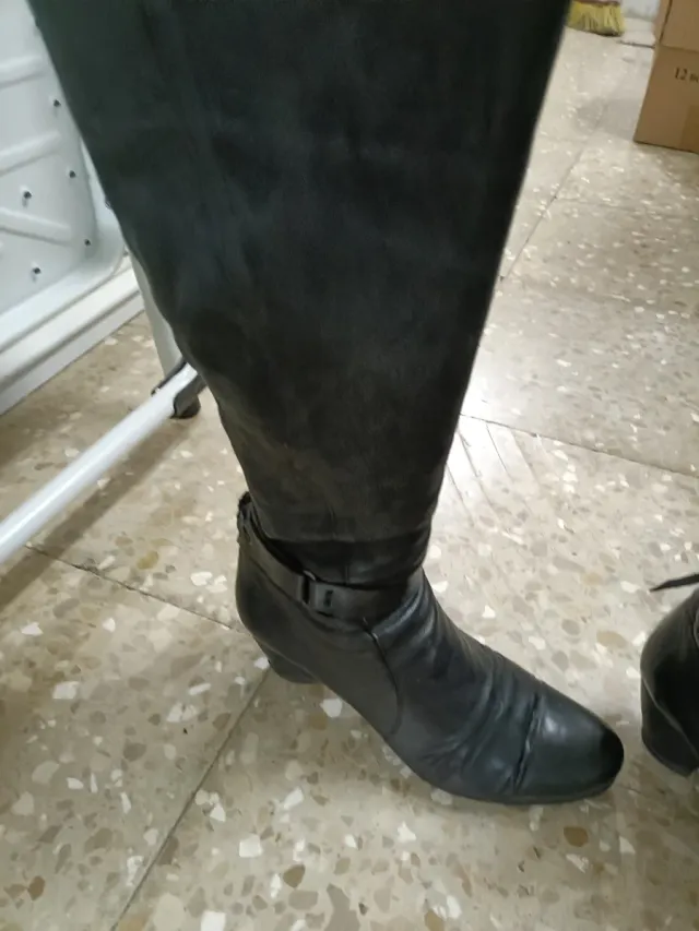 Botas Dorking Piel Negras Talla 41