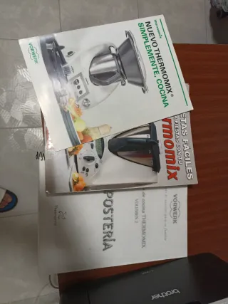 Libros de cocina y pastelería de Thermomix